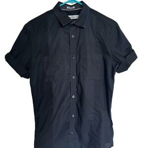 Calvin Klein Men's Black Short Sleeve Shirt